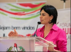 Presidente da UVESC, vereadora Marcilei Vignatti (União)