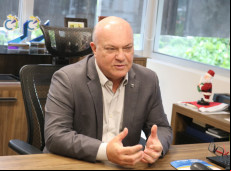 Presidente do CREA/SC, engenheiro civil e segurança do trabalho Kita Xavier,