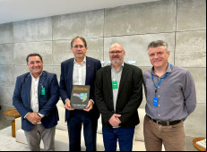José Roberto Deschamps, Mario Cezar de Aguiar, Hélio Westphal e Elmar Meurer