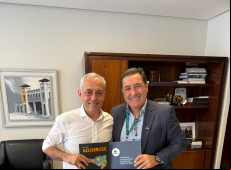 joão Paulo Kleinubing e o José Roberto Deschamps