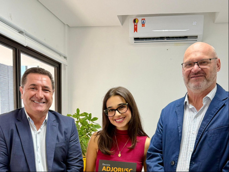 José Roberto Deschamps, Fernanda Kleinebing e Hélio Westphal